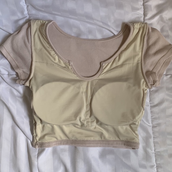 Beige Crop Top - Picture 3 of 6